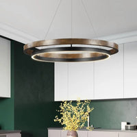 Lustre moderne minimaliste en fer pour salle à manger – Cironde