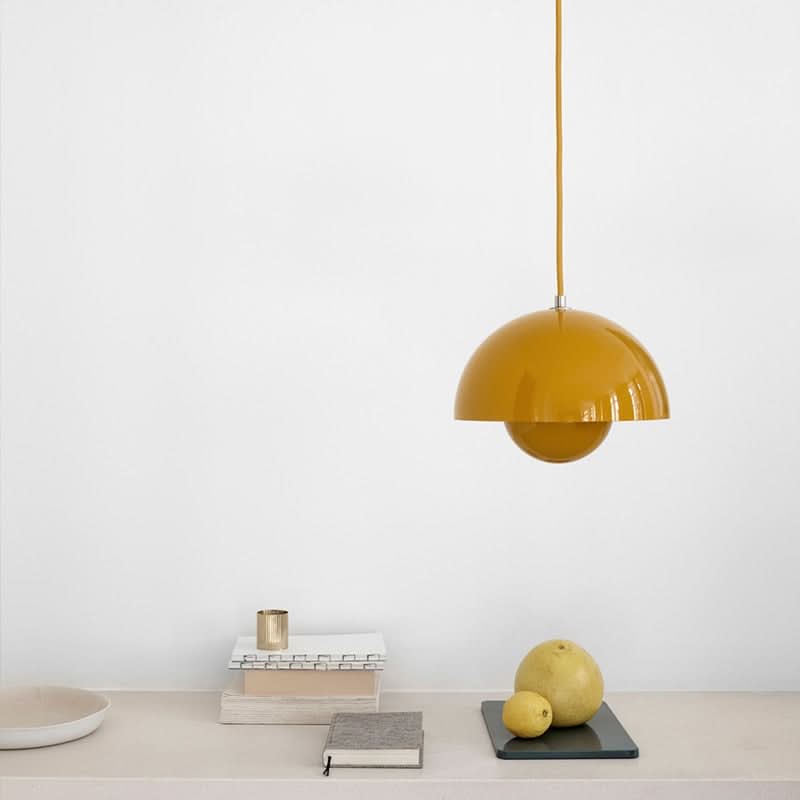 Moderne hanglamp Glazen bol veelzijdig design – Chromafil