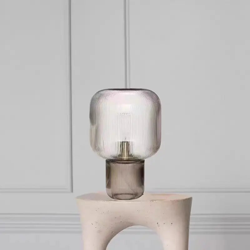 Lampe de Table en Verre Minimaliste pour Chambre – Armonique