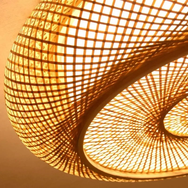 Plafonnier en bambou pour chambre d'enfant – Rondolux