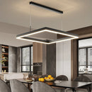 Moderne hanglamp van legering voor eetkamer – Eclariana