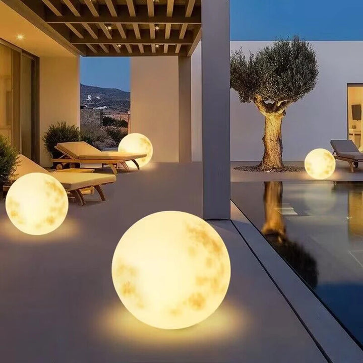 Lampe solaire extérieure décorative en ABS étanche – Mirelvio