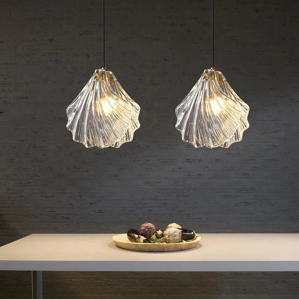 Suspension moderne en verre et métal pour chambre – Ornelia