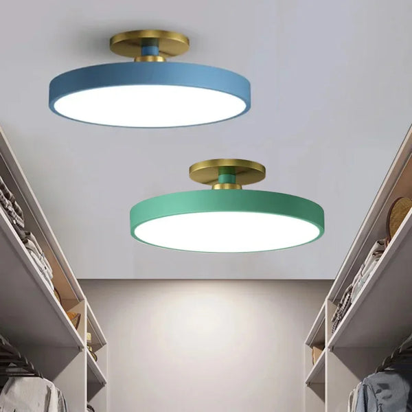 Lámpara de techo LED moderna de aluminio para dormitorio – Alumin