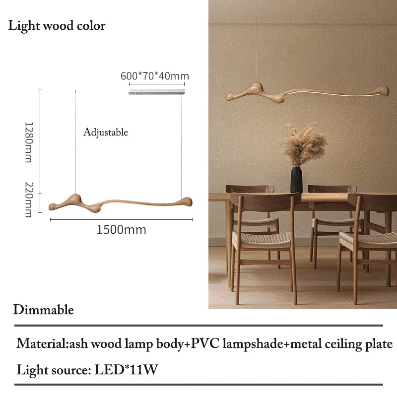 Dimmable essen LED hanglamp voor interieurs – Armoniel