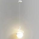 Elegante Hängelampe Ambiente Deko Glas und Eisen Design – Orbia