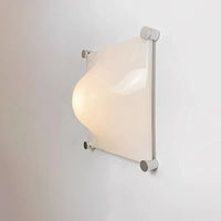 Applique Murale Acrylique Blanche pour Chambre – Belisara