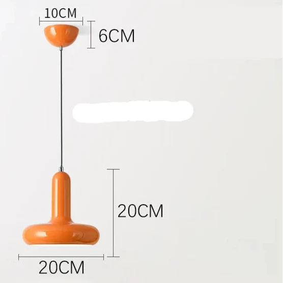 Suspension moderne Zénorial en aluminium coloré pour salle à manger - vue 12