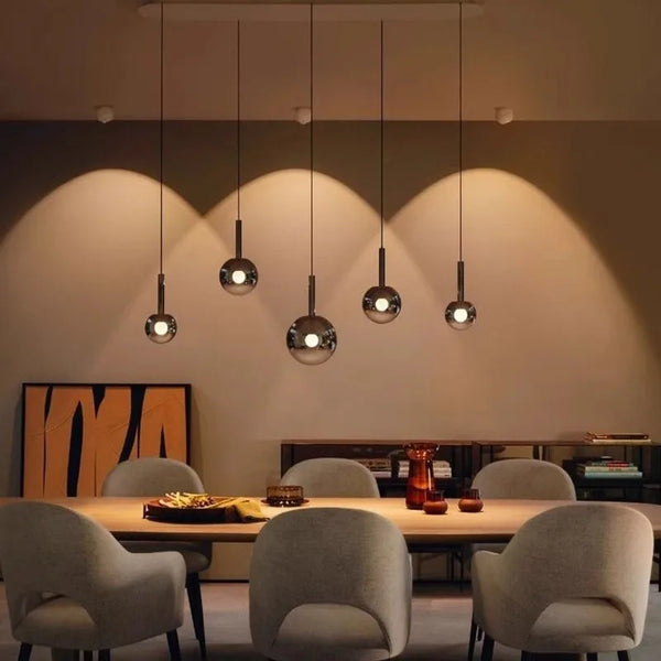 Modern alloy chandelier for living room – Celionde