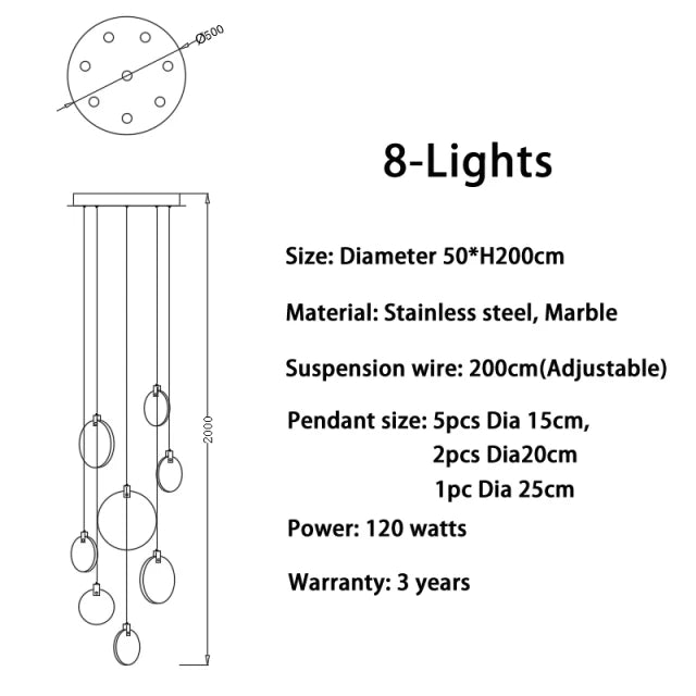 Lustre Marmo photo 13 | Luxarmonie