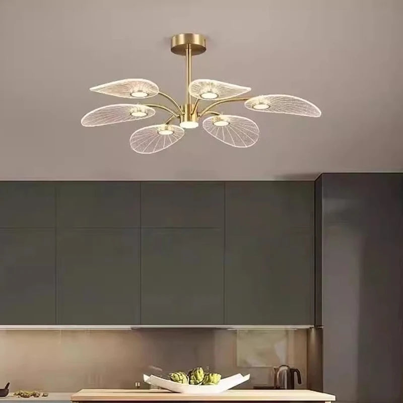 Suspension LED moderne en acrylique pour salon – Armonique