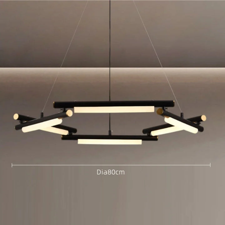 Lustre moderne en fer pour salon – Alastreon