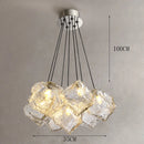 Moderne Glas-Pendelleuchte für Esszimmer – Célestine