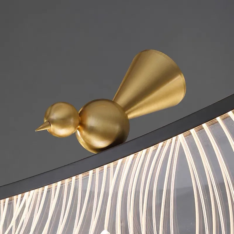 Moderne metalen hanglamp voor eetkamer – Arionel