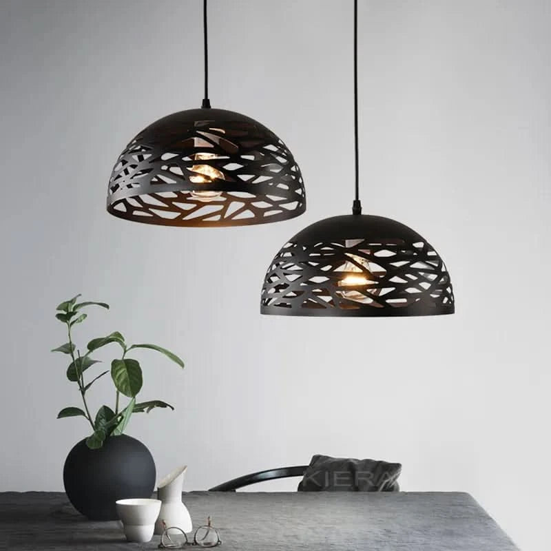 Lampe suspendue réglable au style mid-century – Ombrelle