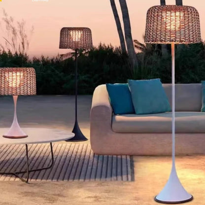 Tuinlamp voor buiten in gevlochten metaal – Verilum