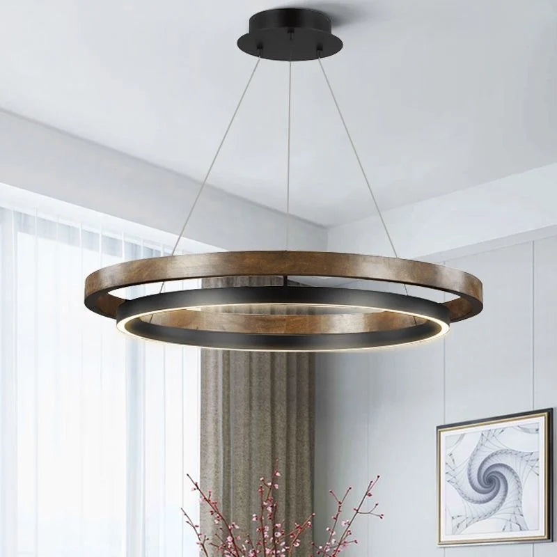 Lustre moderne minimaliste en fer pour salle à manger – Cironde