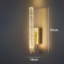 Modern Crystal Wall Light for Living Room and Bedroom – Crystarion