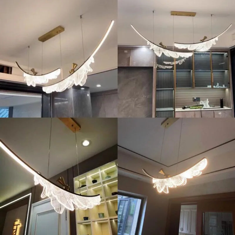 Moderne metalen hanglamp voor eetkamer – Arionel