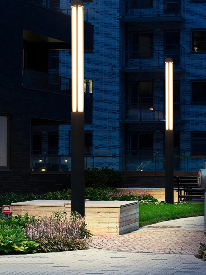 Lampadaire extérieur en aluminium LED étanche – Arcluminis