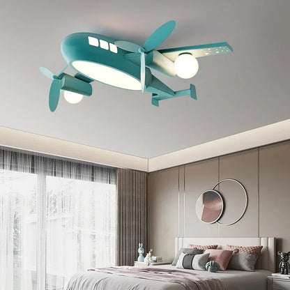 Plafonnière in Bamboe voor Kinderkamer – Aerolys