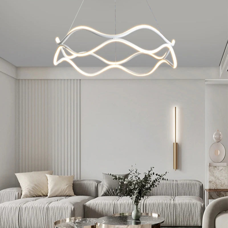 Hanglamp Aluminium LED Dimbaar Modern Design – Roumeas