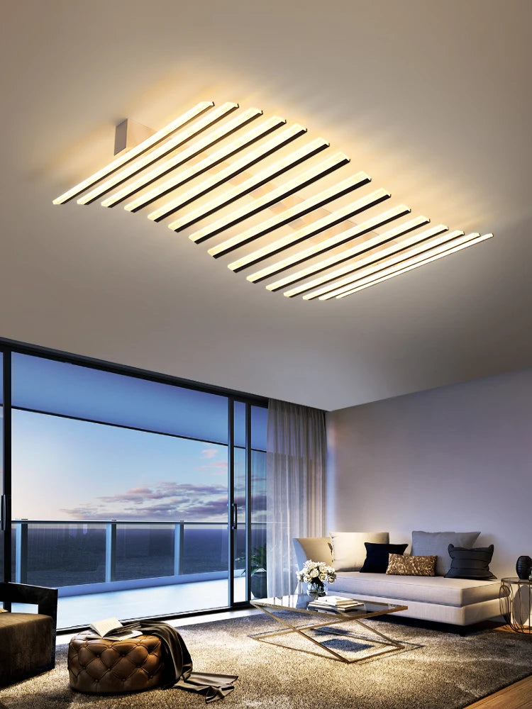 Kroonluchter Ijzer LED Semi-Flush Modern Design – Equinox