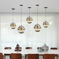 Suspension moderne en verre pour chambre – Oréade