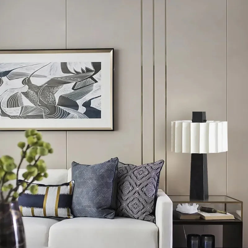 Lampe de Table Scandinave en Métal – Noctura