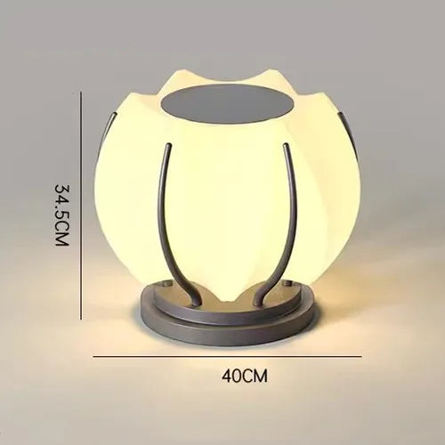 Lampe Solaire d'Extérieur en Acier Inoxydable – Soléclat