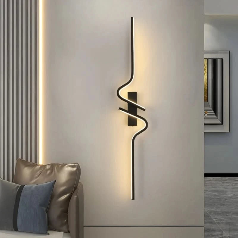 Applique Murale LED Design Minimaliste Éclairage Durable – Sinuo