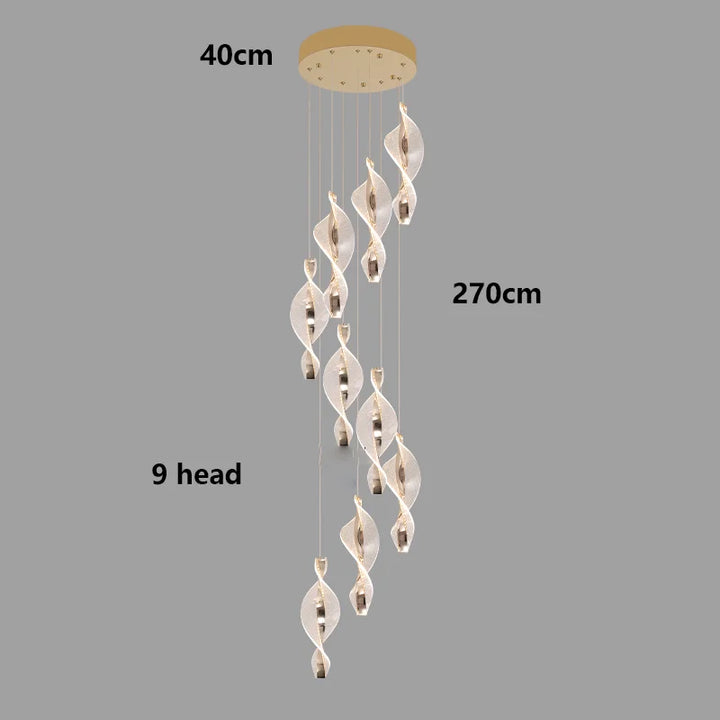 Suspension LED moderne pour salons et salles à manger – Ombrialiste
