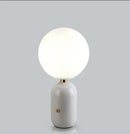 Moderne Design Nachtlamp van Metaal en Glas – Pulsaris