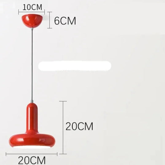 Suspension moderne en aluminium pour salle à manger – Zénorial