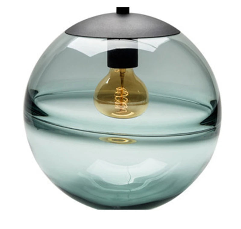 Suspension moderne en verre pour chambre – Oréade