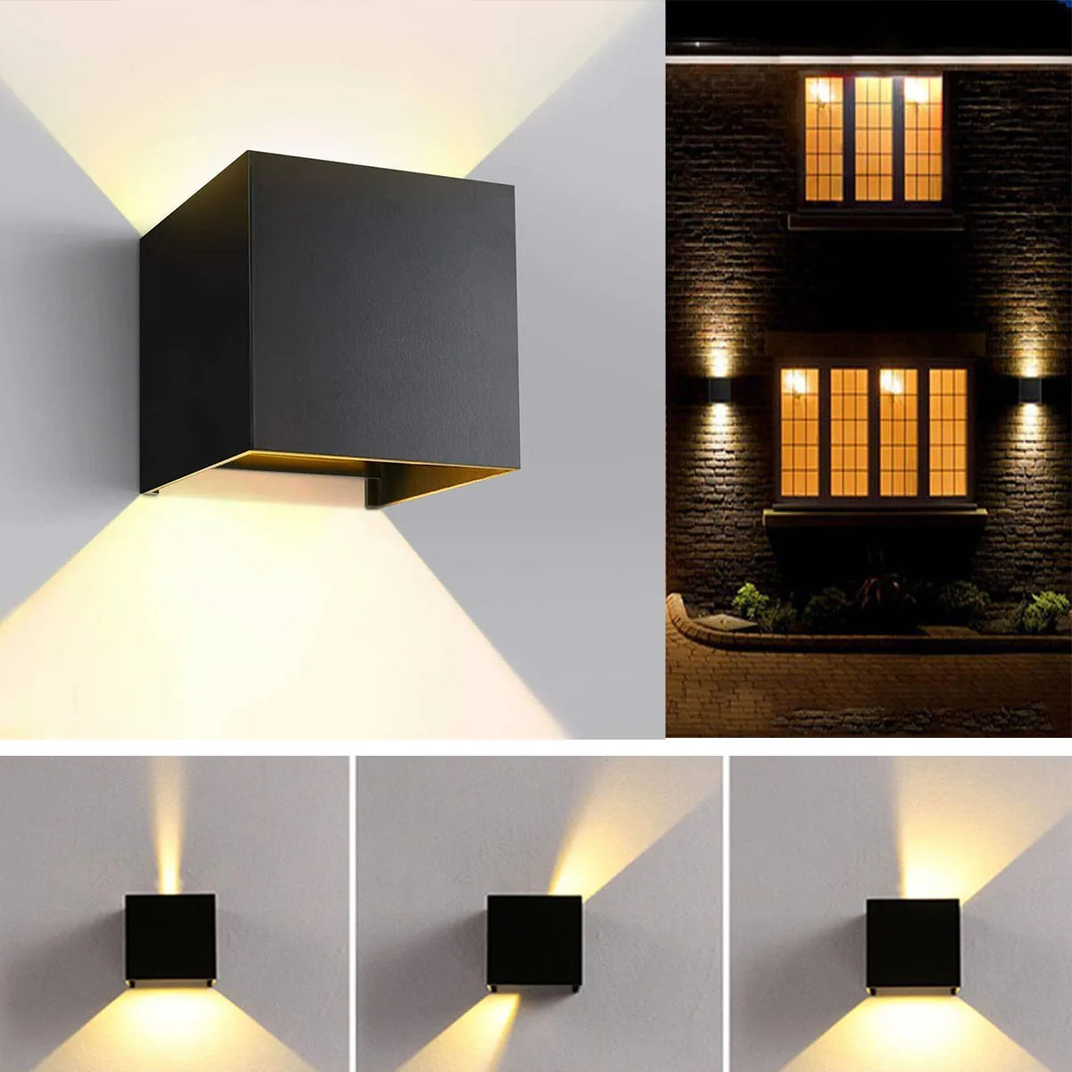 Applique murale LED moderne en aluminium – Krysalys