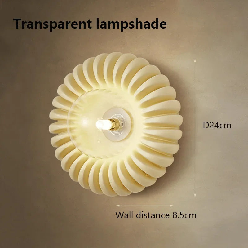 Applique murale artistique en résine pour salon – Artilux