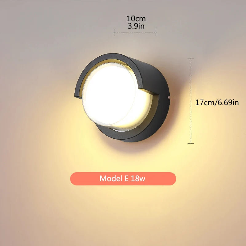 Applique Murale LED Extérieure Design Lucialys