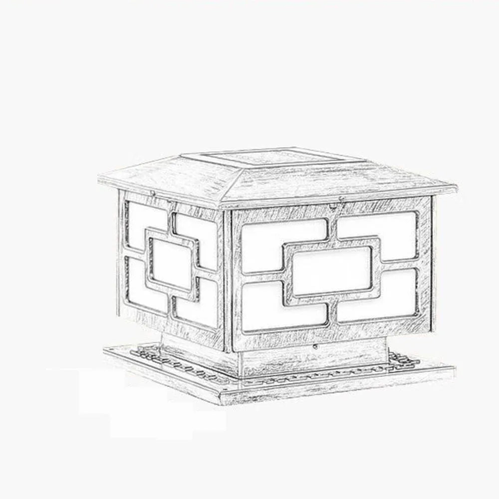 Lampe à poser solaire d'extérieur étanche moderne – Solaira