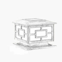 Lampe à poser solaire d'extérieur étanche moderne – Solaira