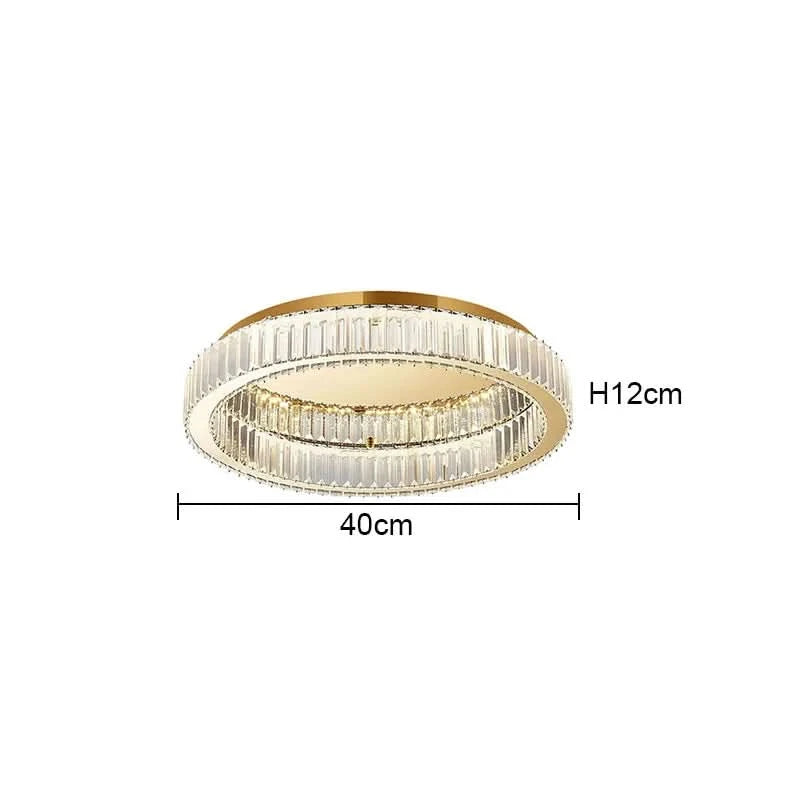 Halo Ceiling Light Gold photo 10 | Luxarmonie