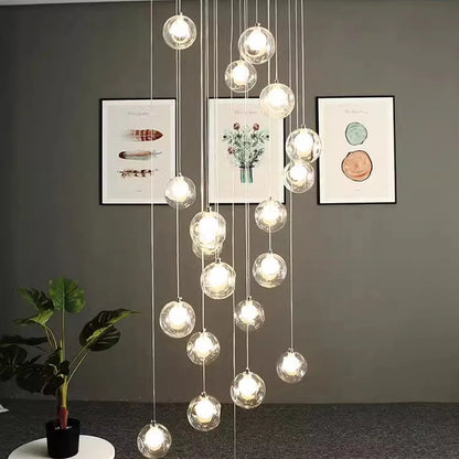 Art Deco ijzeren kroonluchter voor eetkamer – Caeluxa