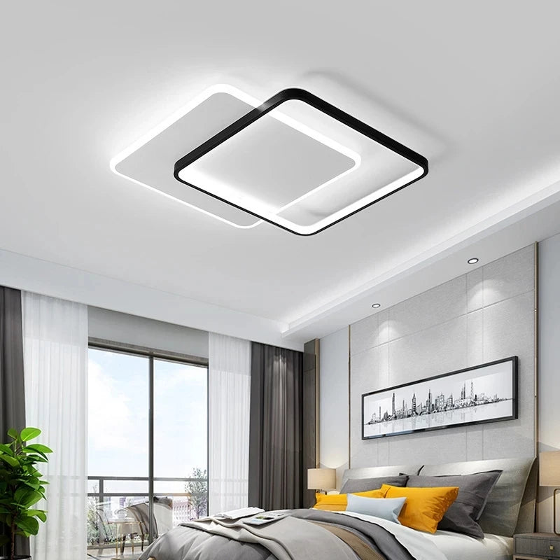LED Dimbare Plafondlamp Modern Matzijde Design – Ulya