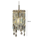 Design-Deckenleuchte mit Kristallprismen & Glamour-Atmosphäre – Reno