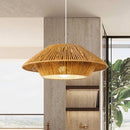 Japanische Hängelampe und authentische Textur – Shibumi