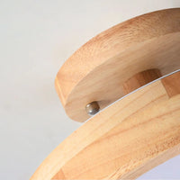 Plafonnier nordique en bois pour couloir – Arborise