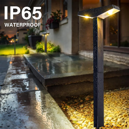 Moderne zonnelantaarns voor tuinen met IP65 waterdichting – Solaraire
