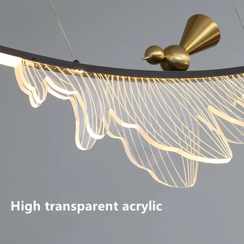 Moderne metalen hanglamp voor eetkamer – Arionel