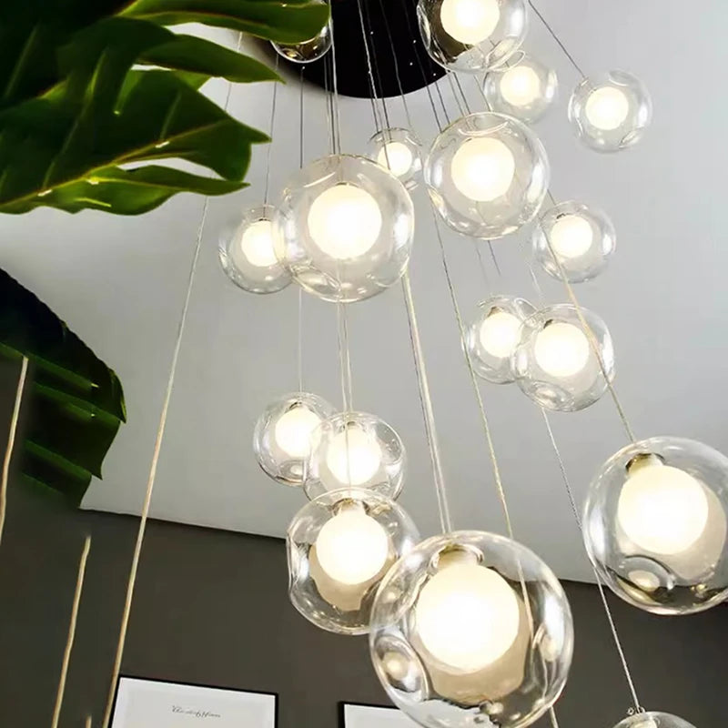 Suspension Art Déco en fer pour salle à manger – Caeluxa