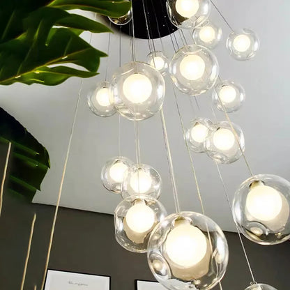 Art Deco ijzeren kroonluchter voor eetkamer – Caeluxa